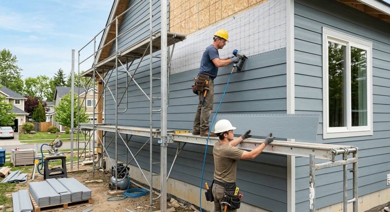 Fiber Cement Installation in Boston, MA