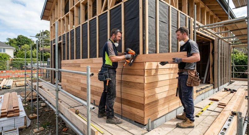 Hardwood Cladding Installation in Norwalk, CT
