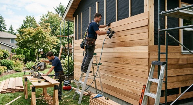 Hardwood Siding Installation in Norwalk, CT