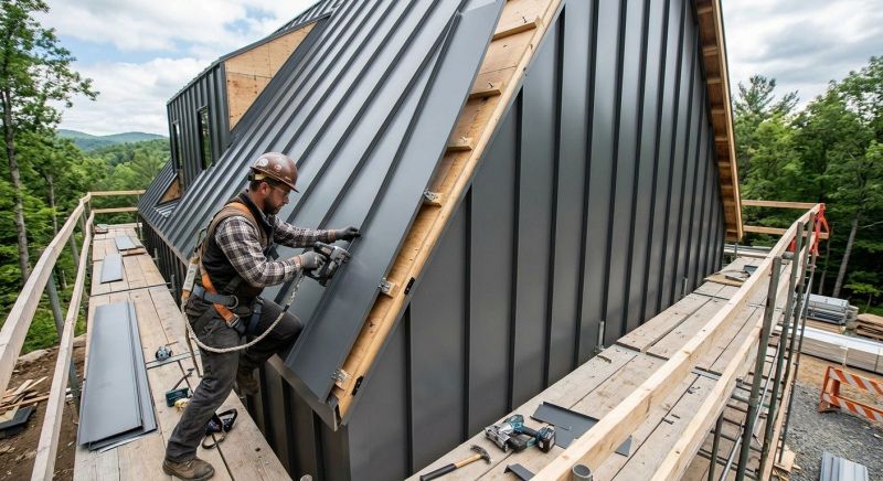 Tin Siding Installation in Boston, MA